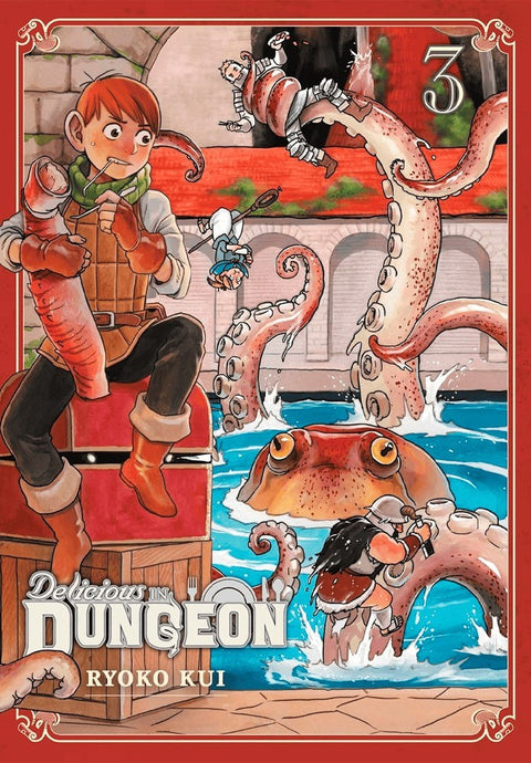 Delicious in Dungeon Vol.03, de Ryoko Kui (Ed. em inglês)