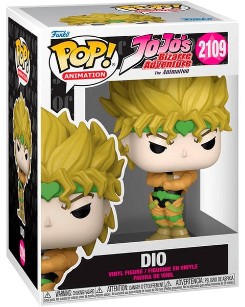 PREORDER! Funko POP Anime - JoJo's Bizarre Adventure - Dio