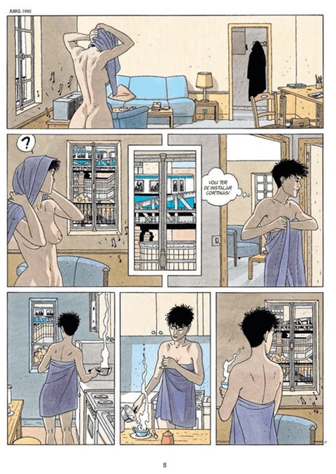 O Caderno Azul - Depois da Chuva, de André Juillard (Ed. Portuguesa, Capa Dura)