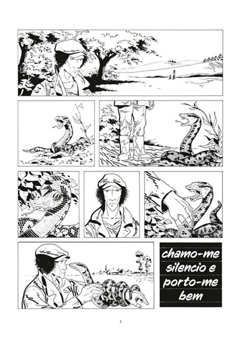 Silêncio, de Comès (Ed. Portuguesa, Capa Dura)