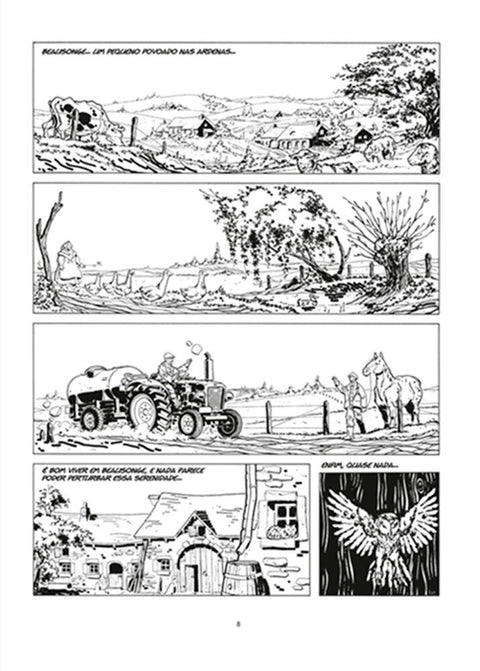 Silêncio, de Comès (Ed. Portuguesa, Capa Dura)