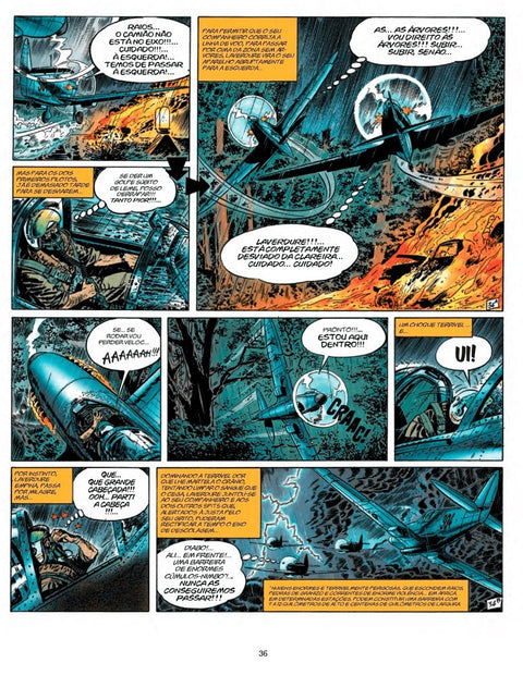 Tanguy & Laverdure - Perigo no Céu, vol.08 (Ed.Portuguesa, Capa Dura)