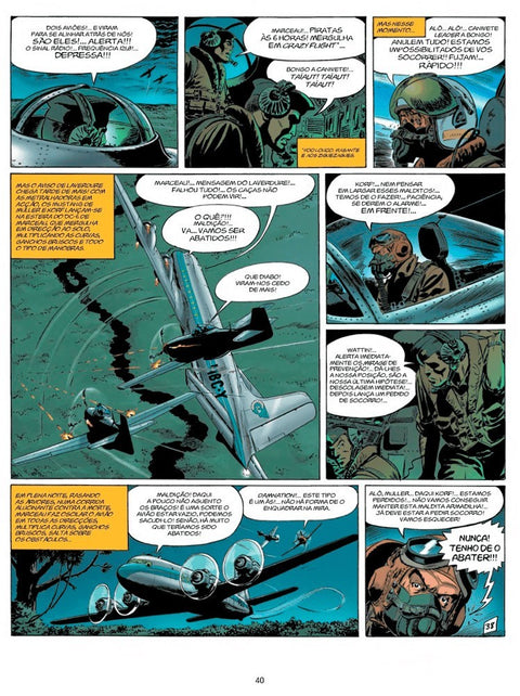 Tanguy & Laverdure - Perigo no Céu, vol.08 (Ed.Portuguesa, Capa Dura)