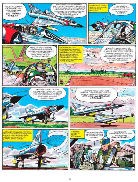 Tanguy & Laverdure - Canhão Azul já não responde, vol.06 (Ed.Portuguesa, Capa Dura)