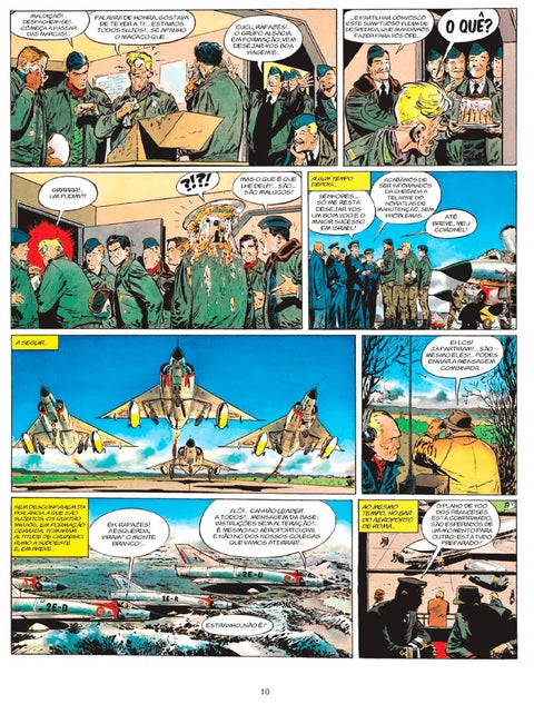 Tanguy & Laverdure - Mirages de Oriente, vol.05 (Ed.Portuguesa, Capa Dura)