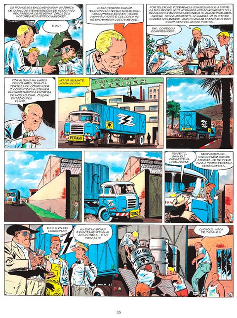 Tanguy & Laverdure - Mirages de Oriente, vol.05 (Ed.Portuguesa, Capa Dura)