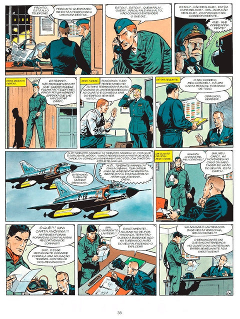 Tanguy & Laverdure - Esquadrilha de Cegonhas, vol.04 (Ed.Portuguesa, Capa Dura)