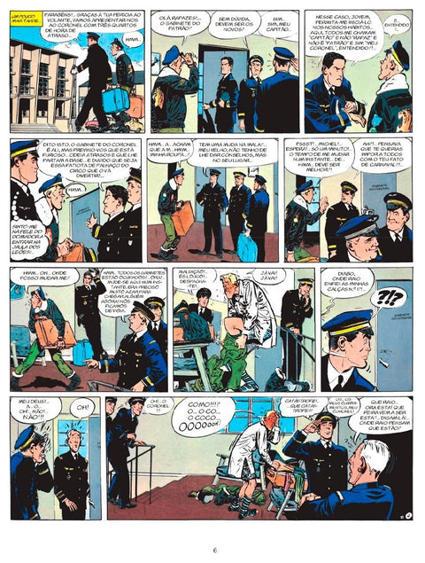 Tanguy & Laverdure - Perigo no Céu, vol.03 (Ed.Portuguesa, Capa Dura)