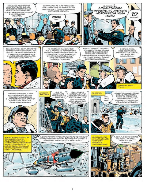 Tanguy & Laverdure - Rumo Zero, vol.07 (Ed.Portuguesa, Capa Dura)