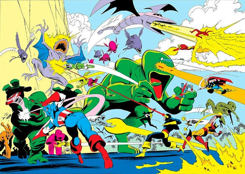 Marvel Super Heroes Secret Wars Archive Edition HC (DM Cover)