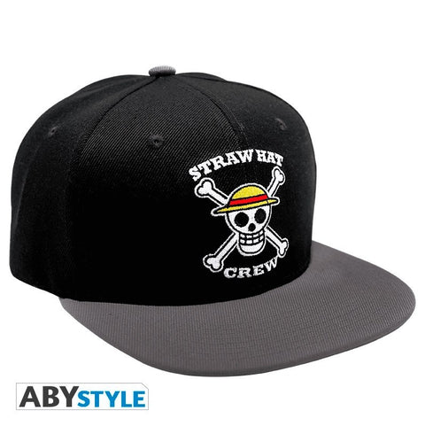 One Piece Snapback Cap - Skull