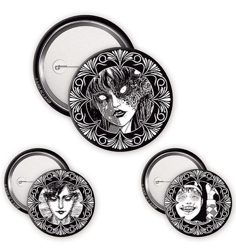 Junji Ito Badge Pack - Collection