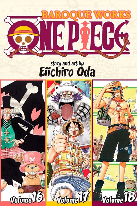 One Piece Omnibus Vol 06 (16-17-18) (Ed. em Inglês)