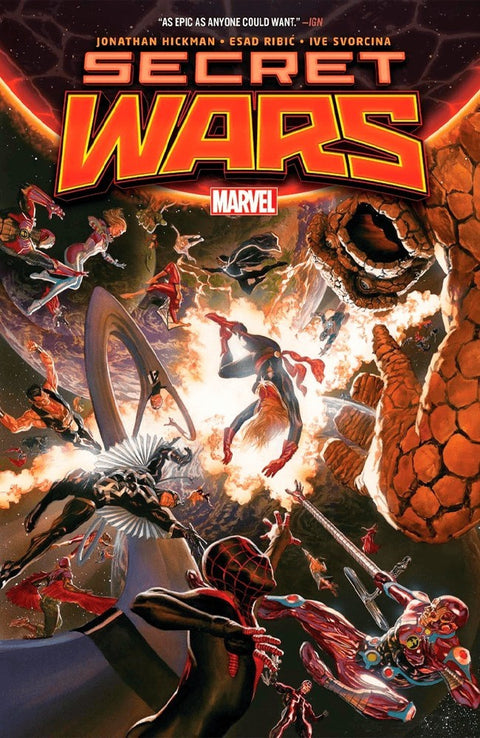 Secret Wars, de Jonathan Hickman TP (Ed. em Inglês)