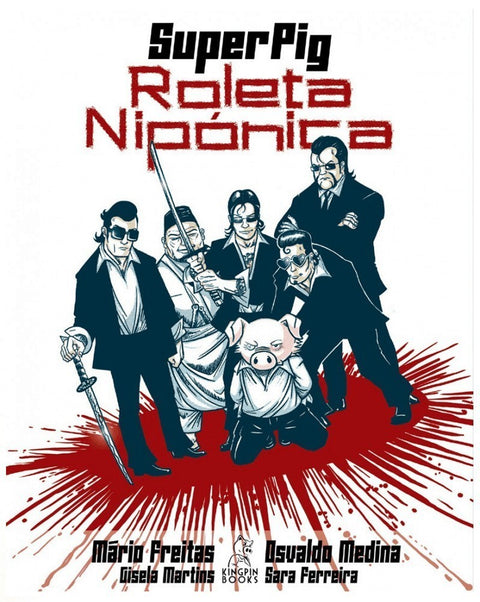 Super Pig: Roleta Nipónica (edição a preto e branco) capa