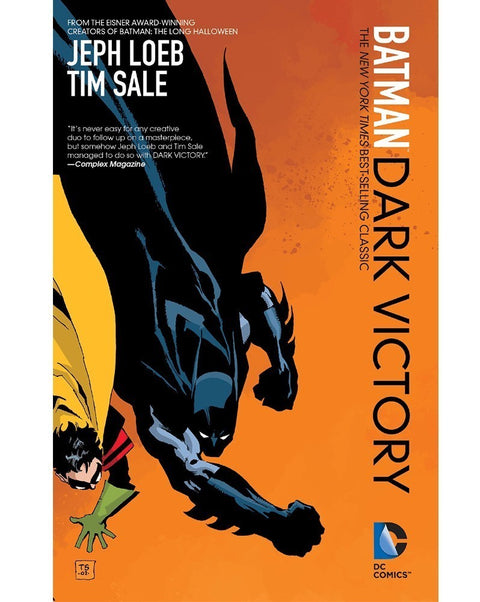 Batman: Dark Victory, de Jeph Loeb e Tim Sale, capa