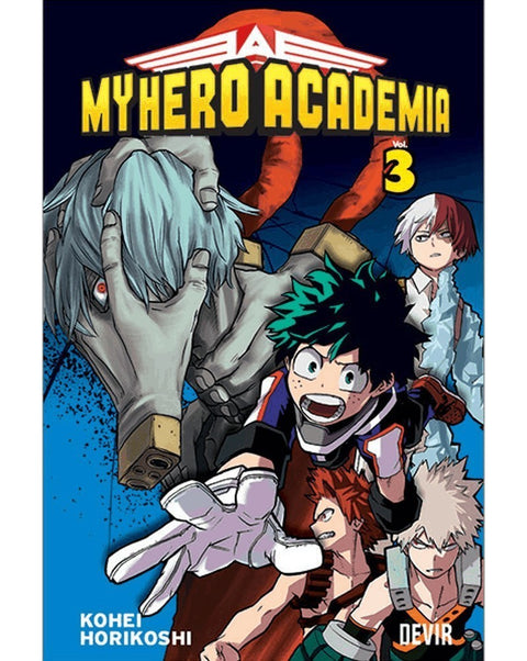 My Hero Academia vol.3 (Ed. Portuguesa) Capa