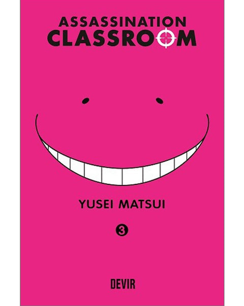 Assassination Classroom vol.3 (Ed. Portuguesa) Capa