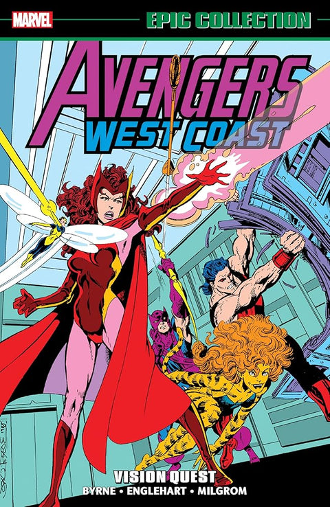 Avengers West Coast Epic Collection: Vision Quest [New Printing] cover image