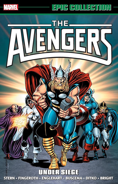Avengers Epic Collection: Under Siege [New Printing] cover image