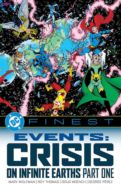 DC Finest: Events: Crisis on Infinite Earths Part One cover image