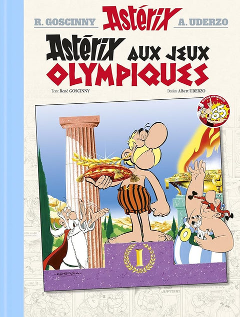 Astérix aux jeux Olympiques n°12 - édition luxe - 65 ans Astérix cover image