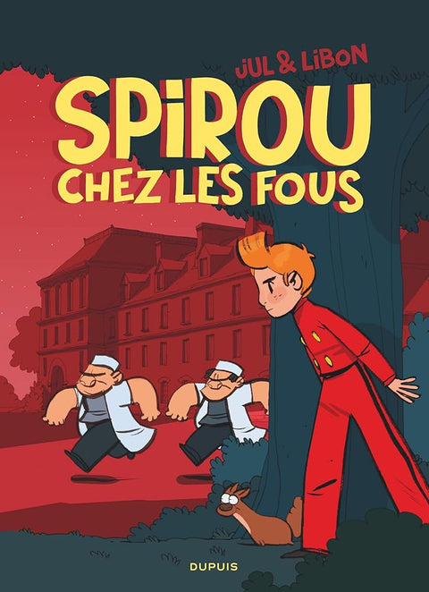 Spirou chez les fous cover image