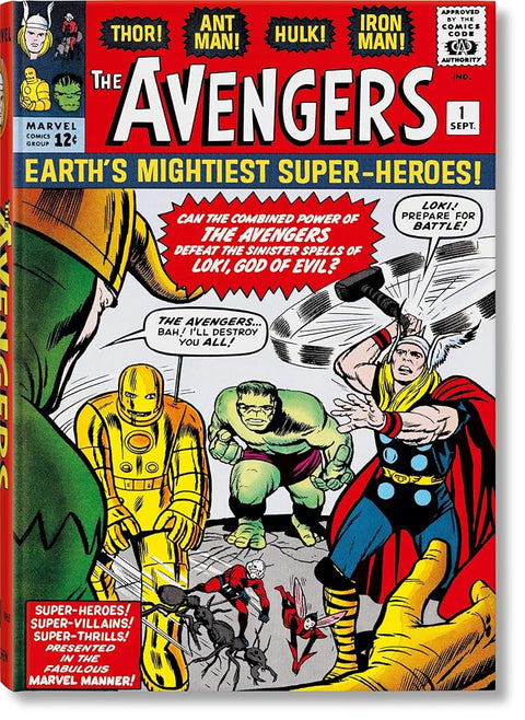 Marvel Comics Library. Avengers. Vol. 1. 1963–1965 (The Marvel Comics Library, 1, Band 1) cover image