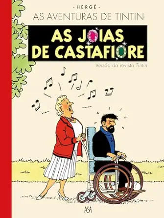 As Joias de Castafiore: Versão da revista Tintin cover image