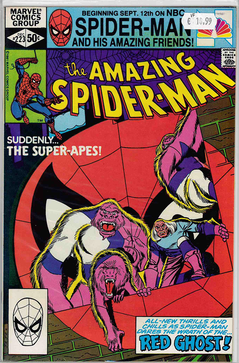 Amazing Spider-Man #223 VERY FINE