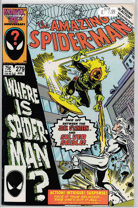 Amazing Spider-Man #279 FINE/VERY FINE