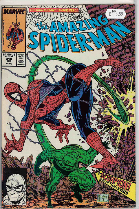 Amazing Spider-Man #318 FINE-