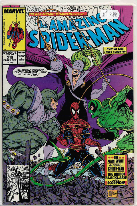 Amazing Spider-Man #319 VERY FINE-