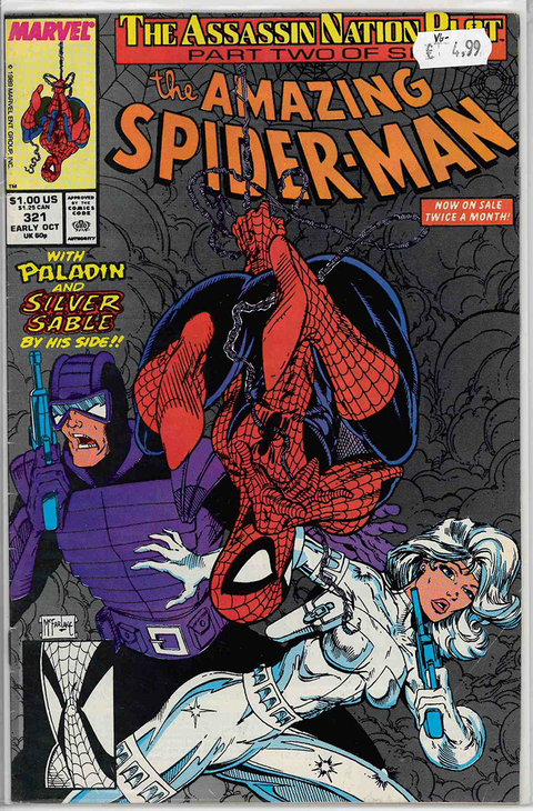 Amazing Spider-Man #321 VERY GOOD-