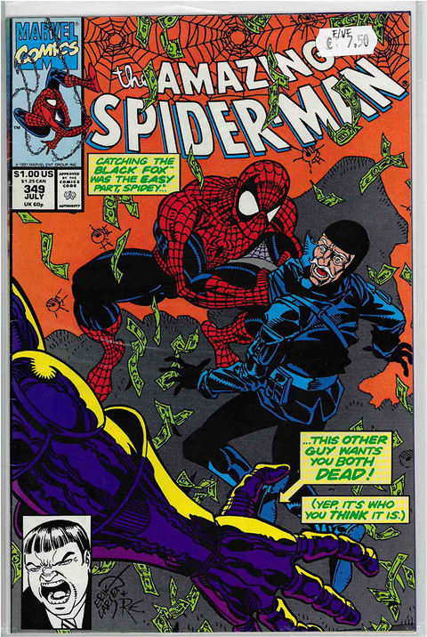 Amazing Spider-Man #349 FINE/VERY FINE