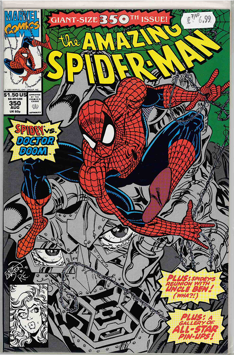 Amazing Spider-Man #350 FINE/VERY FINE