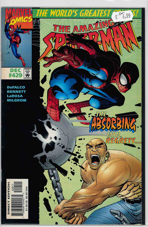 Amazing Spider-Man #429 FINE-