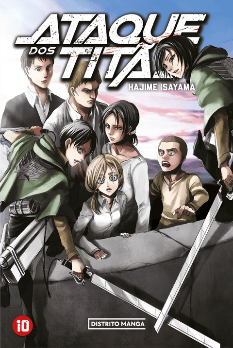 Ataque dos Titãs: Livro 10 by Hajime Isayama