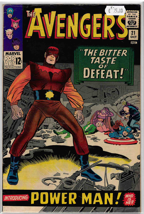 Avengers 1st series #21 FINE-