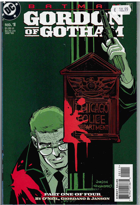 COMPLETE SET Batman: Gordon of Gotham #1-4