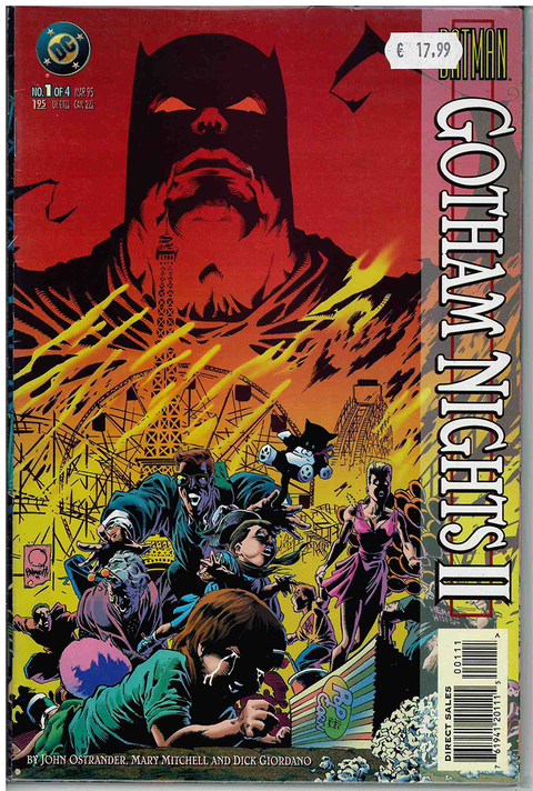 COMPLETE SET Batman: Gotham Nights #1-4 II