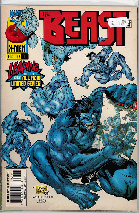 COMPLETE SET Beast (1997) #1-3