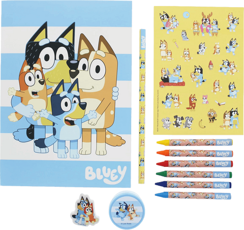 Bluey 11-Piece Stationery Set