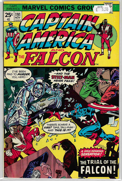 Captain America 1st Series #191 VERY GOOD/FINE