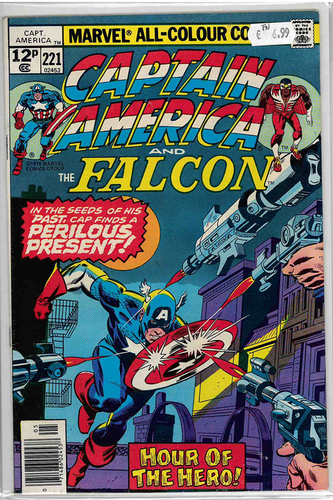 Captain America 1st Series #221 FINE