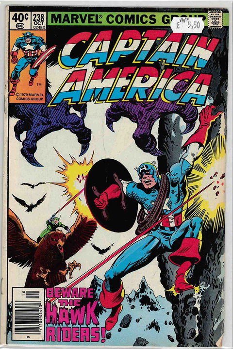 Captain America 1st Series #238 VERY GOOD/FINE