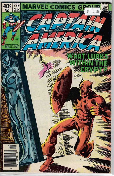 Captain America 1st Series #239 FINE-