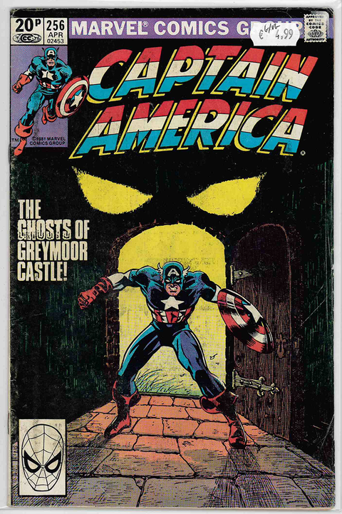 Captain America 1st Series #256 GOOD/VERY GOOD