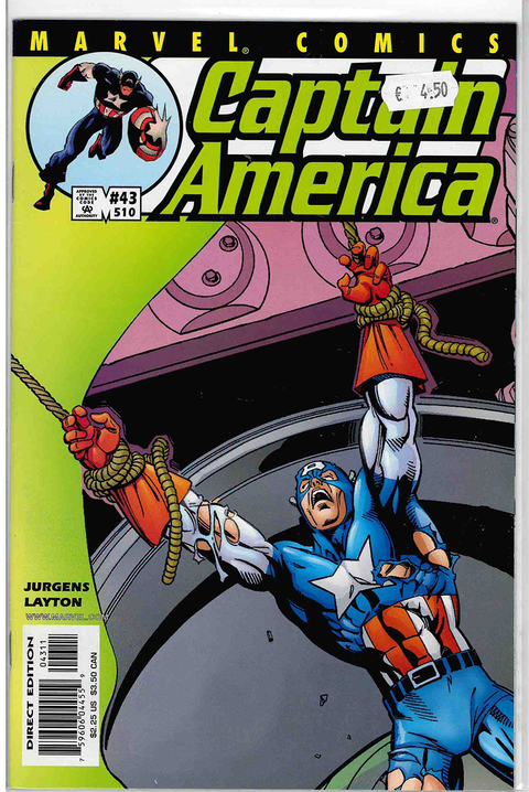 Captain America 3rd Series #43 (Legacy #510)