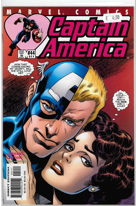 Captain America 3rd Series #44 (Legacy #511)